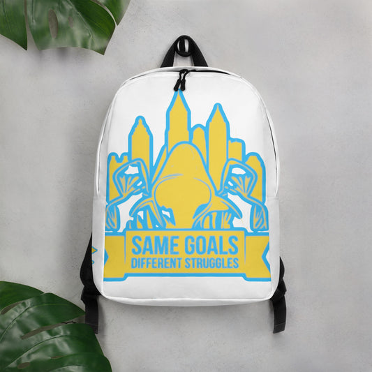 Same Goals Different Struggles Backpack