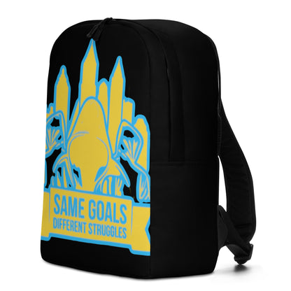 Same Goals Different Struggles Backpack