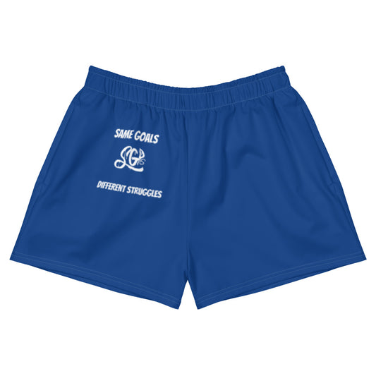 Same Goals Different Struggles  Women's Athletic Shorts