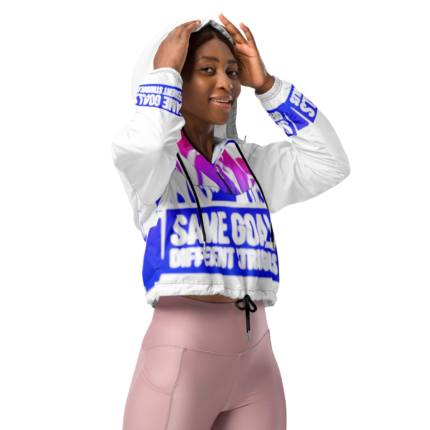 Same Goals Different Struggles Women’s windbreaker