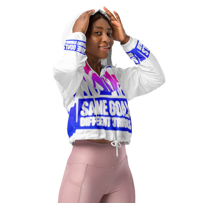 Same Goals Different Struggles Women’s windbreaker