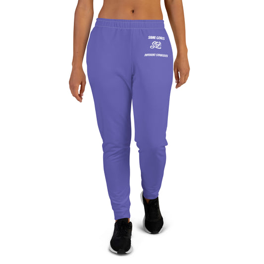 Same Goals Different Struggles Women's Joggers