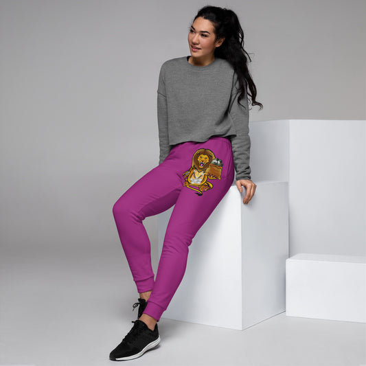 Same Goals Different Struggles Red Violet Women's Joggers