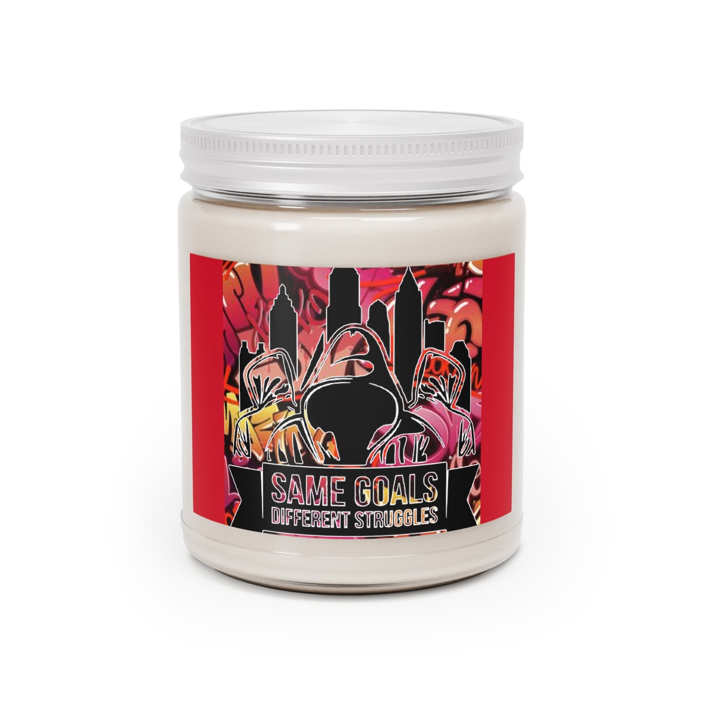 Same Goals Different Struggles Scented Candles, 9oz