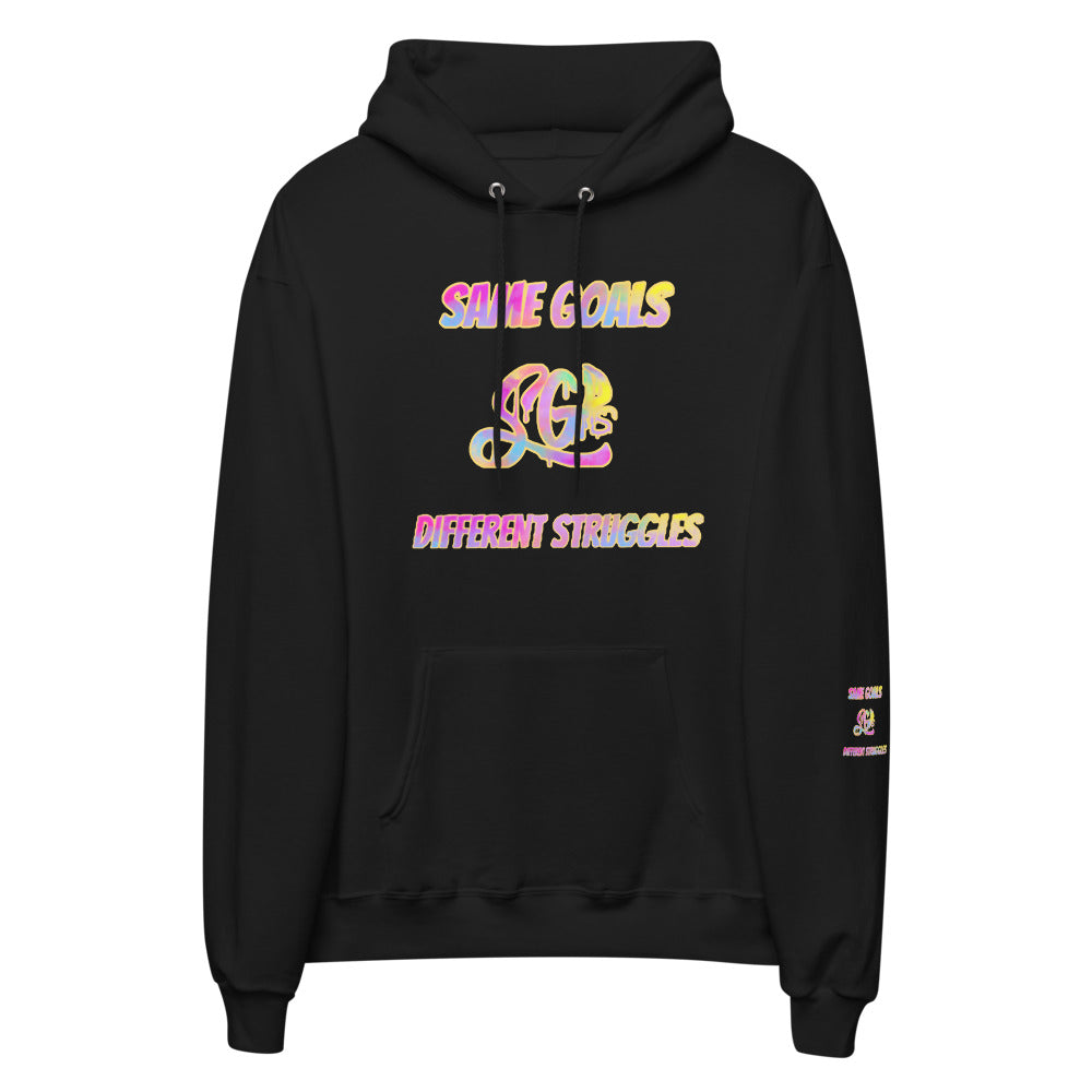 Same Goals Different Struggles Women’s hoodie