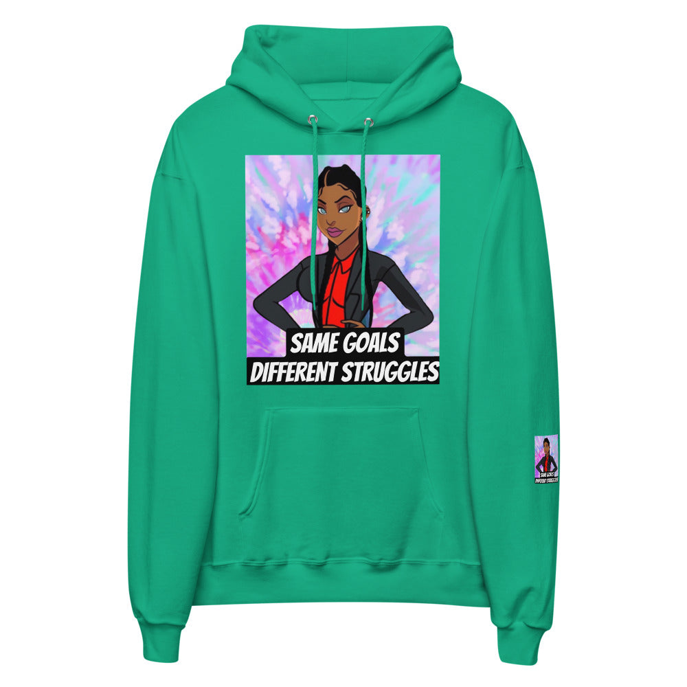 Same Goals Different Struggles Women’s hoodie