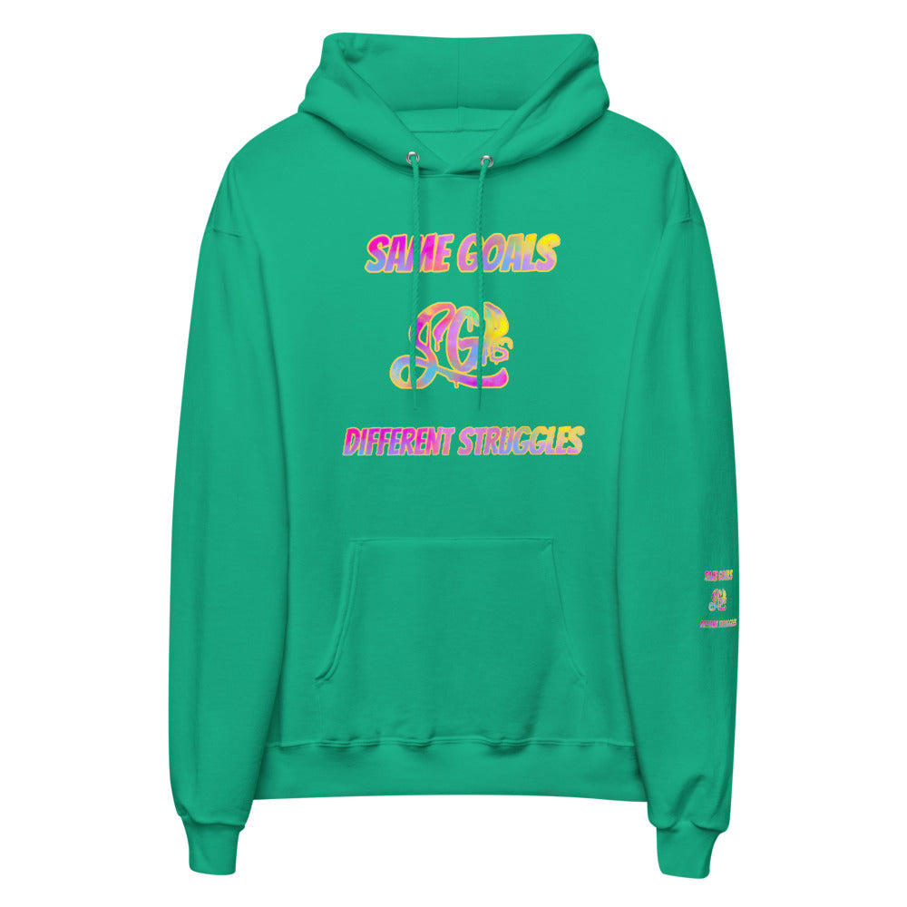 Same Goals Different Struggles Women’s hoodie