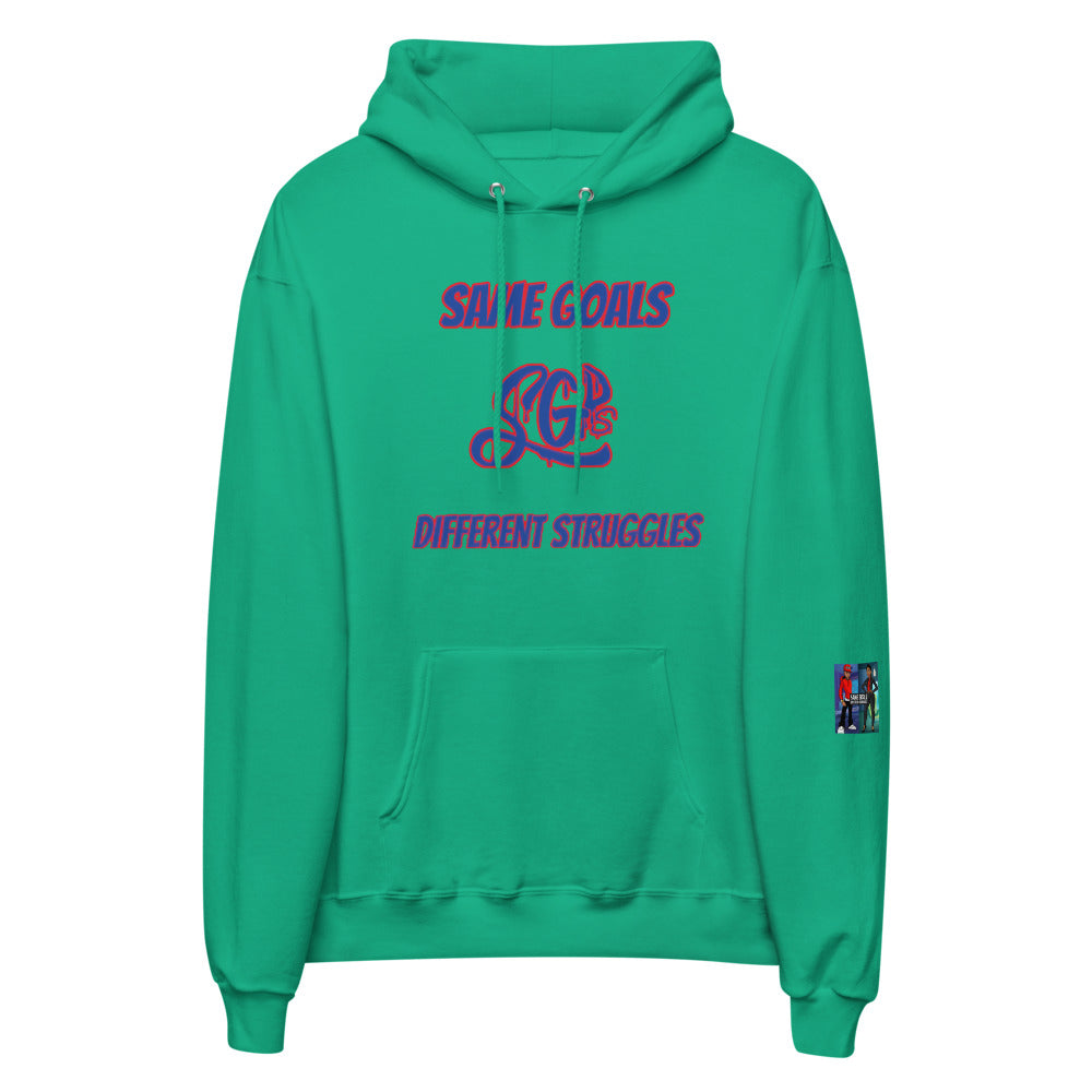 Same Goals Different Struggles Mens hoodie