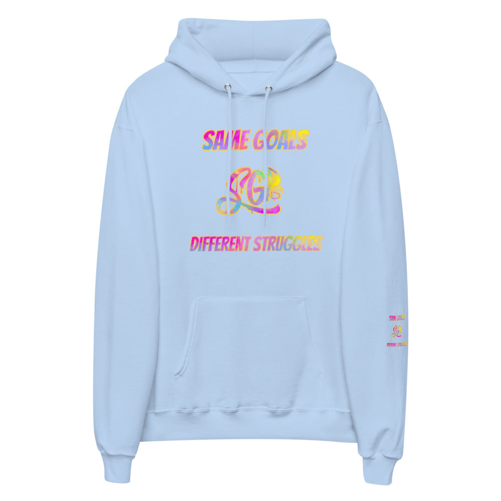 Same Goals Different Struggles Women’s hoodie