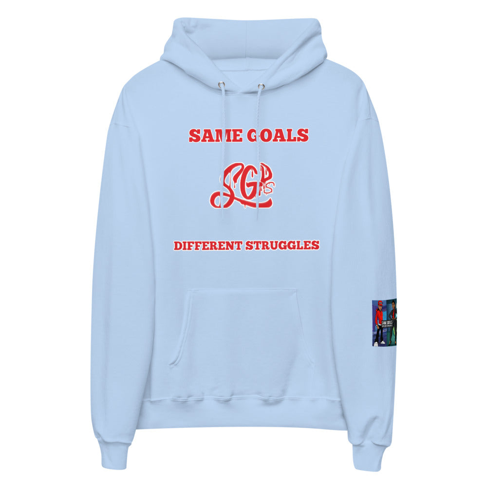 Same Goals Different Struggles Mens hoodie