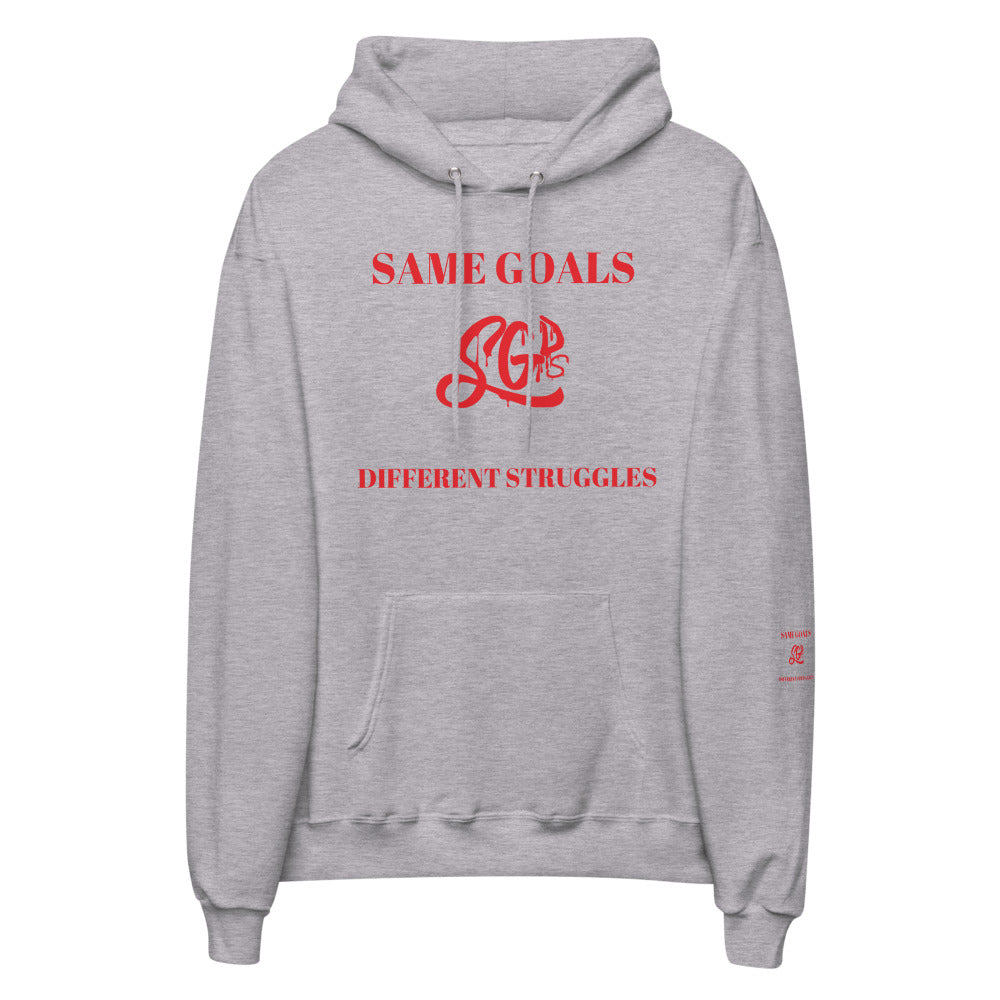 Same Goals Different Struggles Mens hoodie