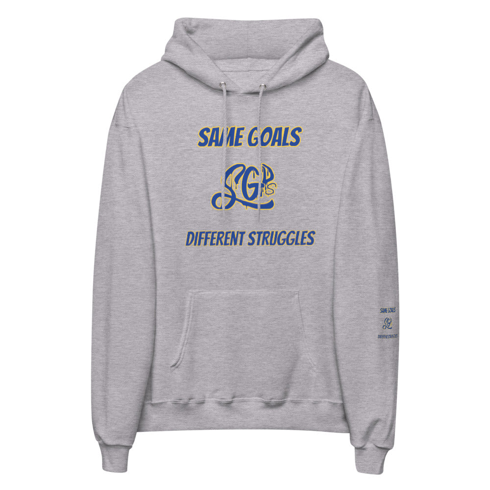 Same Goals Different Struggles Mens hoodie