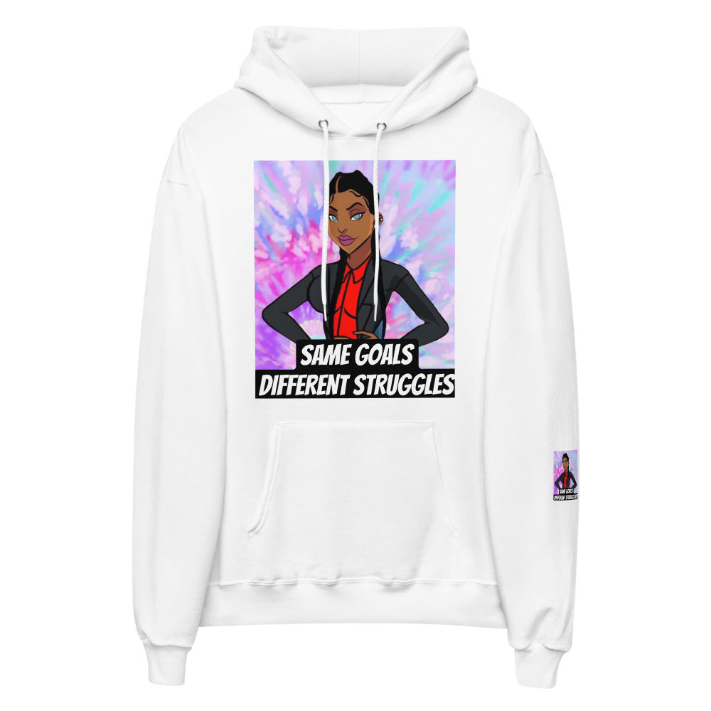 Same Goals Different Struggles Women’s hoodie