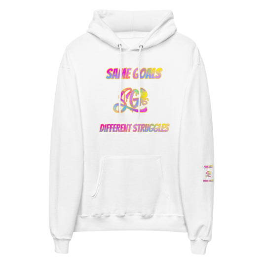 Same Goals Different Struggles Women’s hoodie