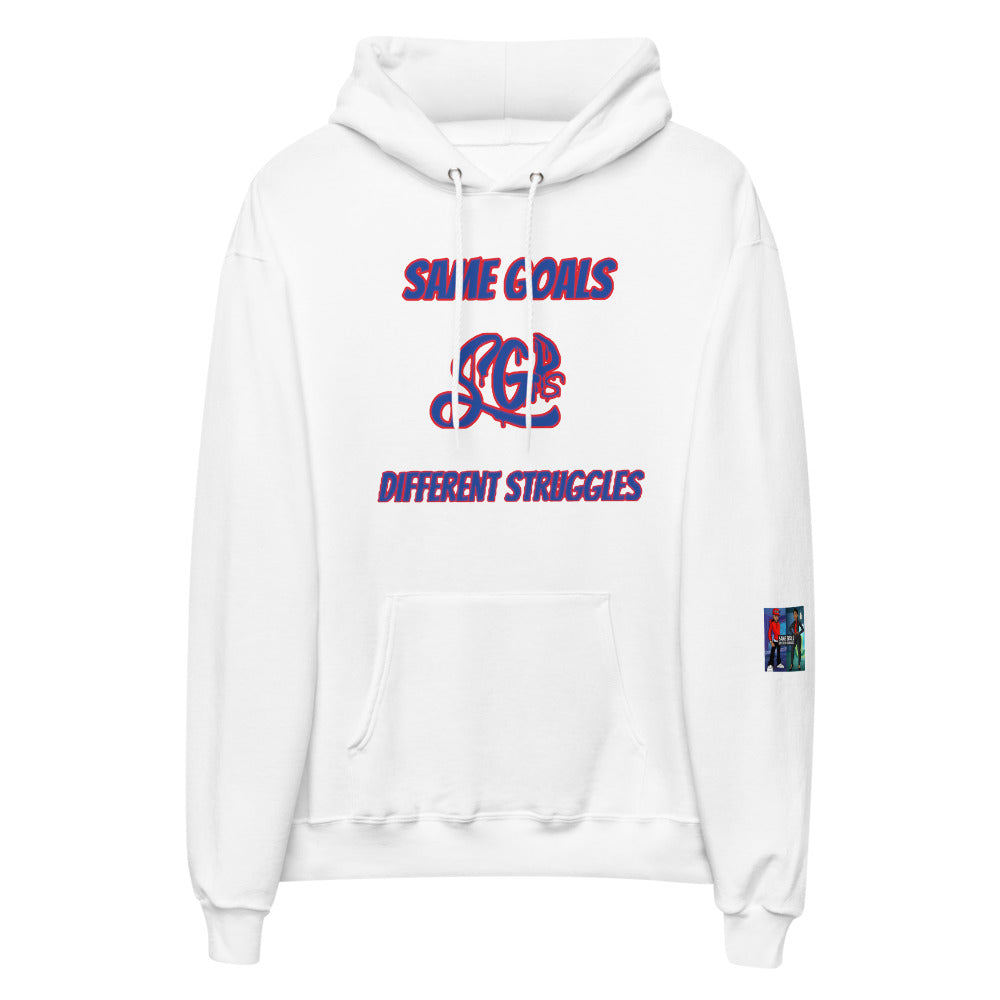 Same Goals Different Struggles Mens hoodie