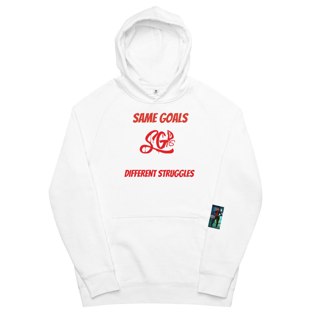 Same Goals Different Struggles Mens Hoodie