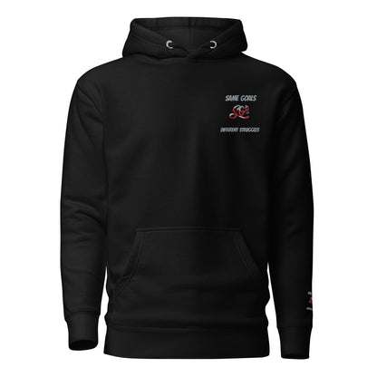 Same Goals Different Struggles Men’sHoodie