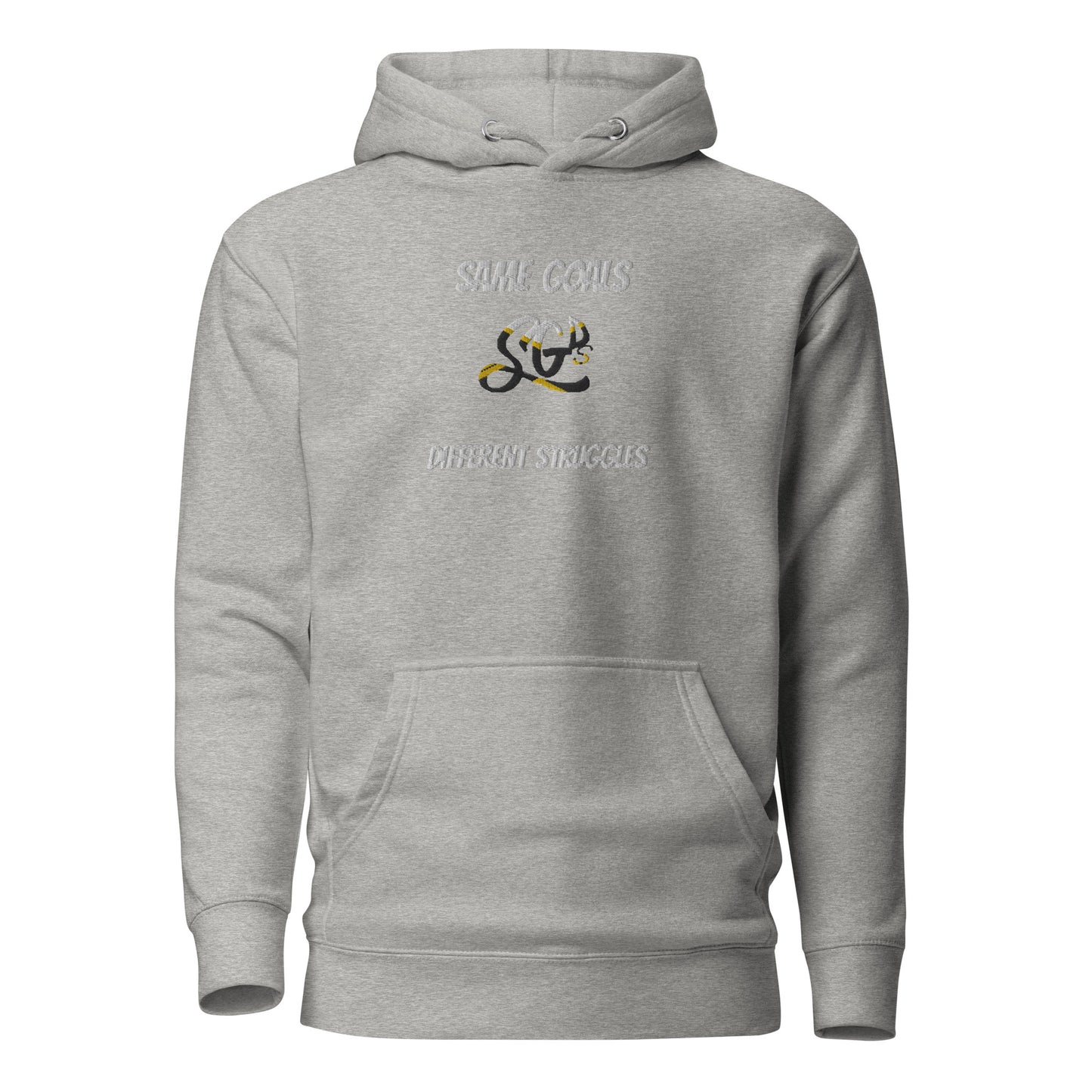 Same Goals Different Struggles Men’s Hoodie