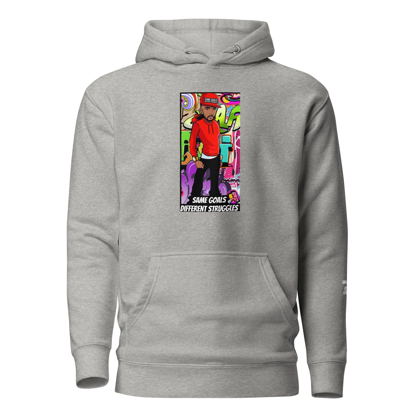 Same Goals Different Struggles Men’s Hoodie