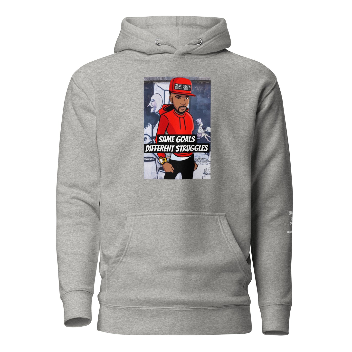 Same Goals Different Struggles Men’s Hoodie