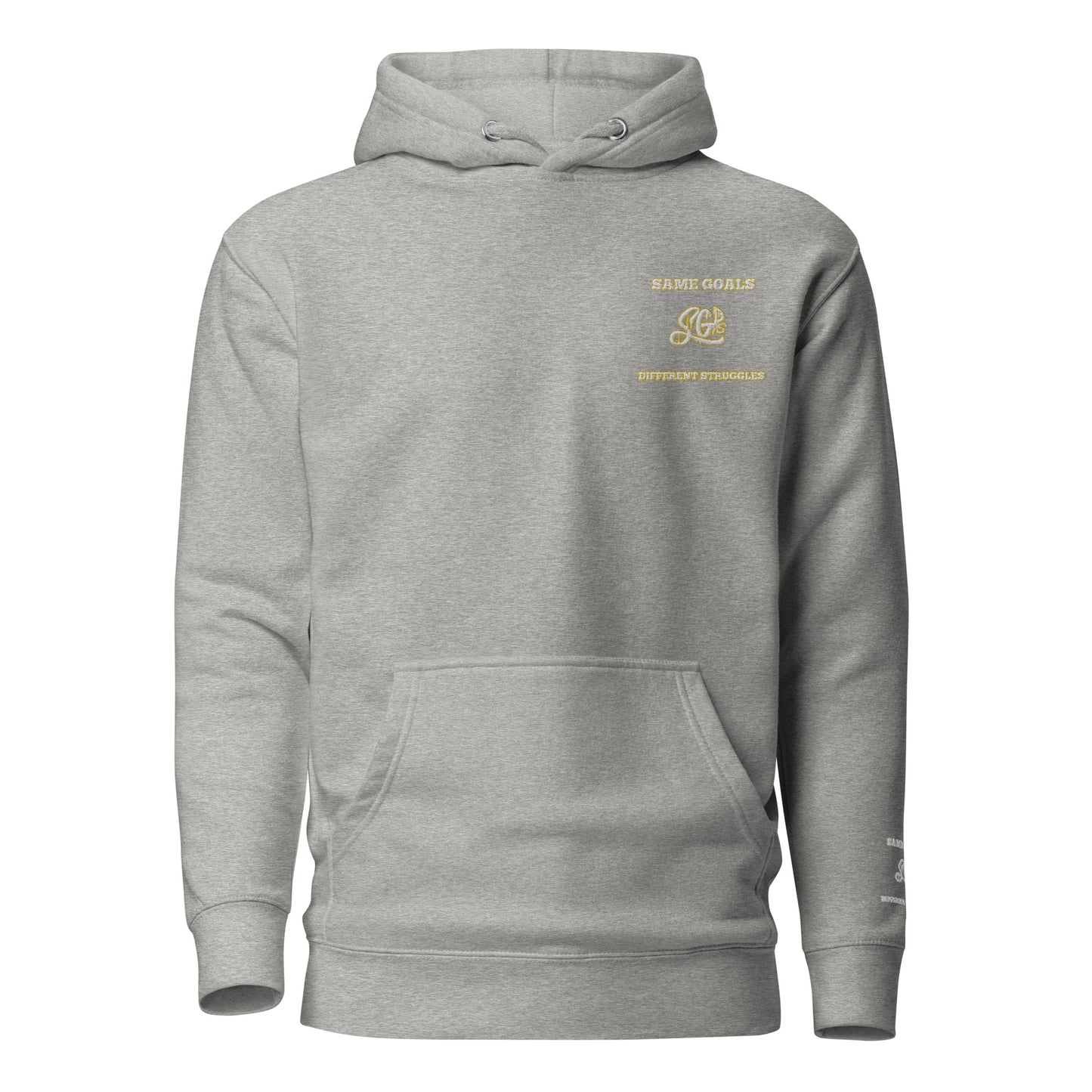 Same Goals Different Struggles Men’s  Hoodie