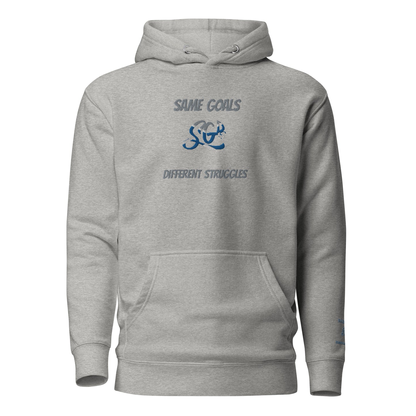 Same Goals Different Struggles Men’s Hoodie