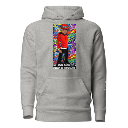 Same Goals Different Struggles Men’s Hoodie