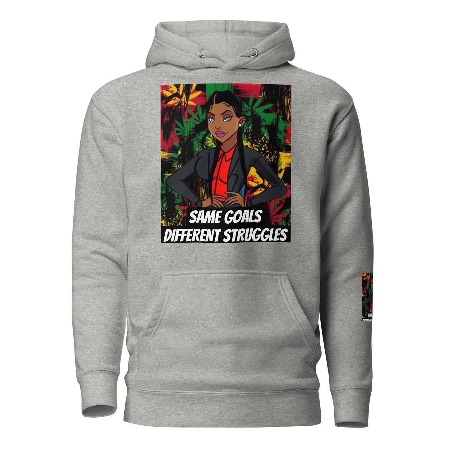 Same Goals Different Struggles Women’s Hoodie