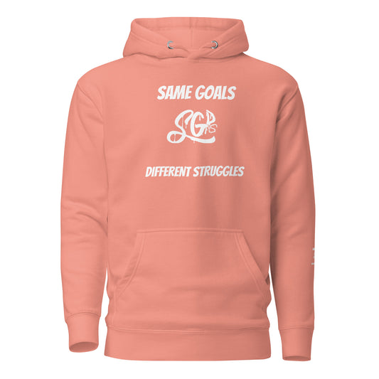 Same Goals Different Struggles Men’s Hoodie’s