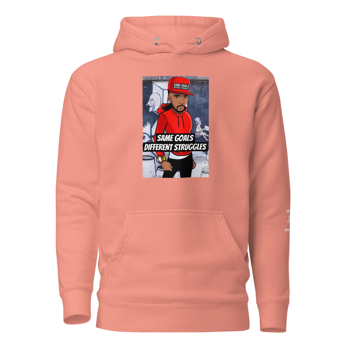 Same Goals Different Struggles Men’s Hoodie