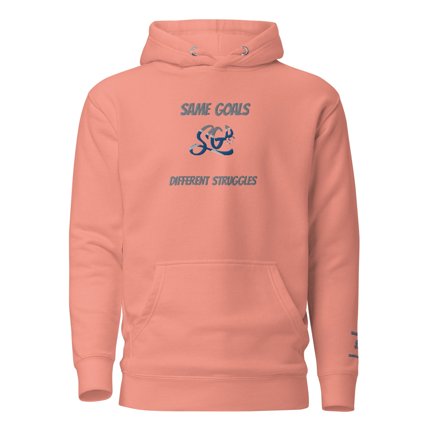 Same Goals Different Struggles Men’s Hoodie