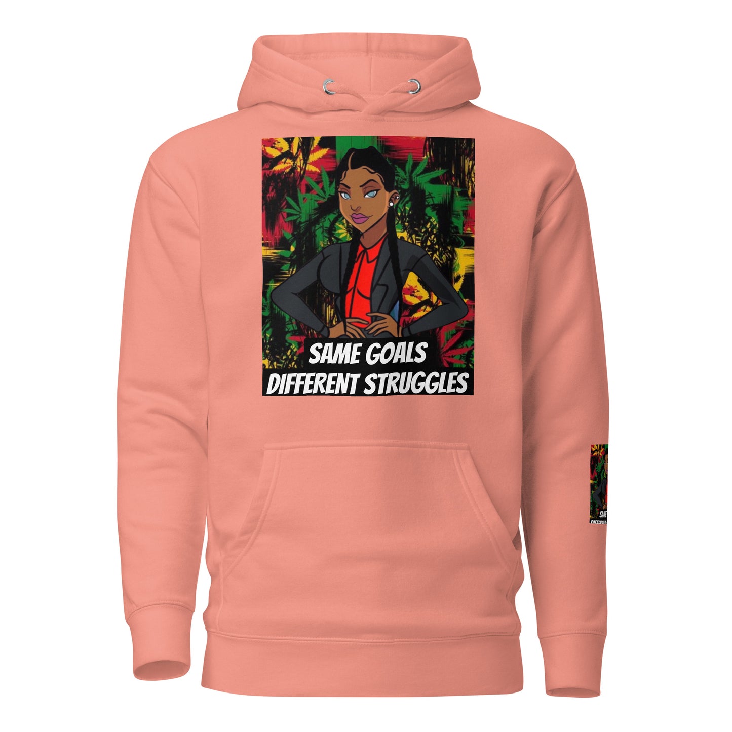 Same Goals Different Struggles Women’s Hoodie