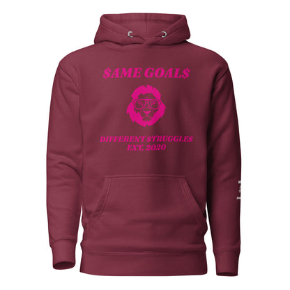 Same Goals Different Struggles Women’sHoodie