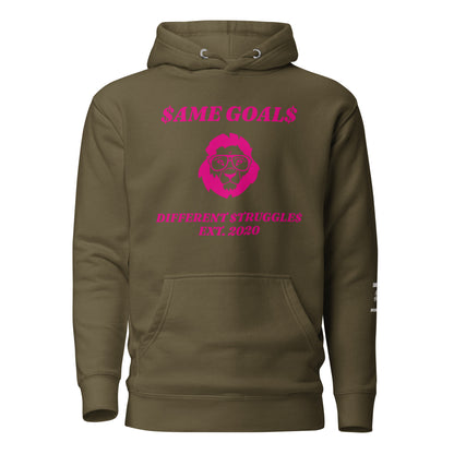 Same Goals Different Struggles Women’sHoodie