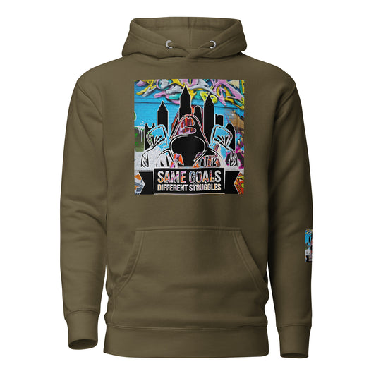 Same Goals Different Struggles Women’s Hoodie