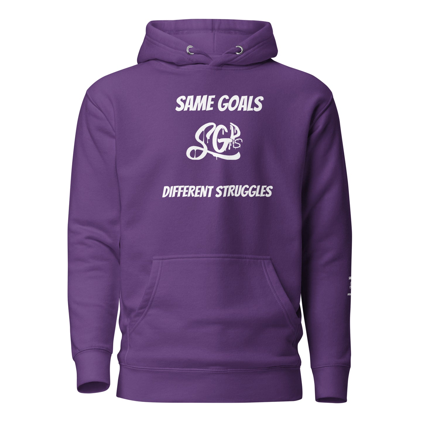 Same Goals Different Struggles Men’s Hoodie’s