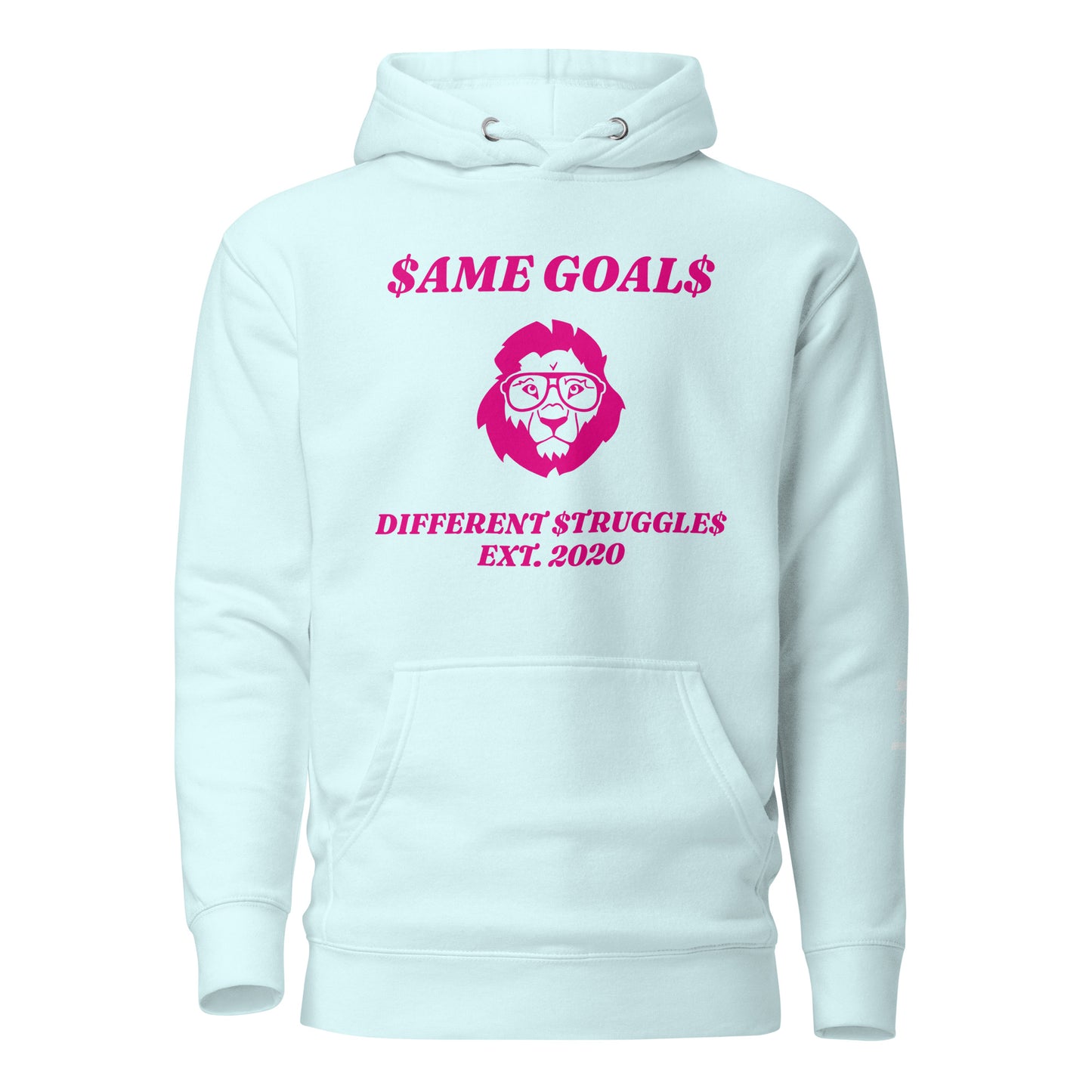 Same Goals Different Struggles Women’sHoodie