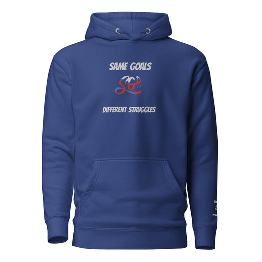 Same Goals Different Struggles Men’s  Hoodie