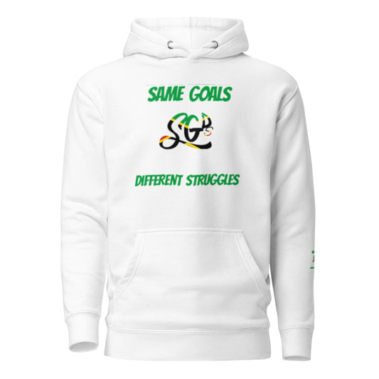 Same Goals Different Struggles Men’s  Hoodie