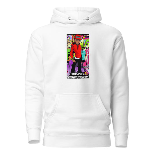 Same Goals Different Struggles Men’s Hoodie