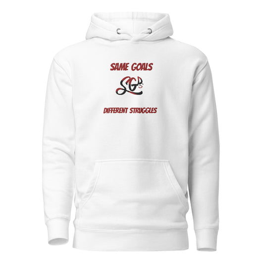 Same Goals Different Struggles Men’s  Hoodie