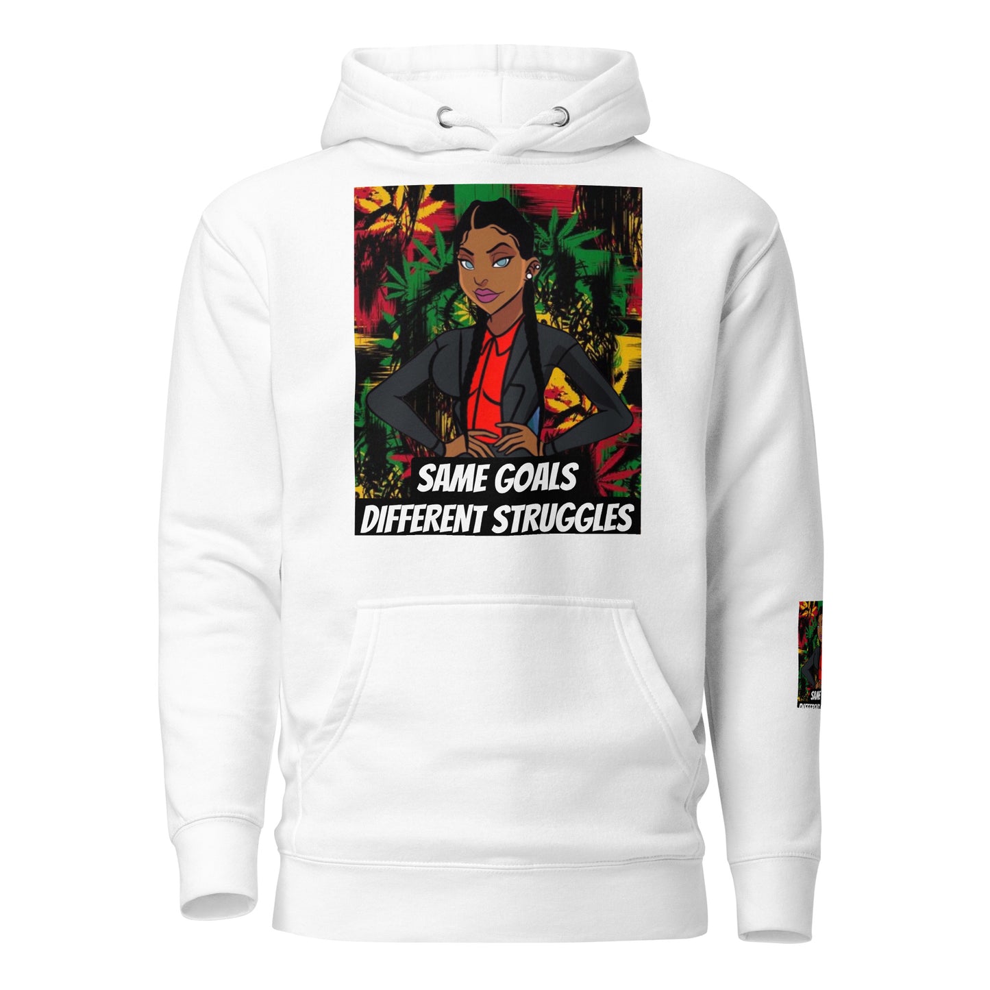 Same Goals Different Struggles Women’s Hoodie