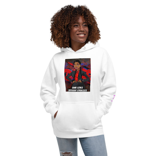 Same Goals Different Struggles Women’s Hoodie