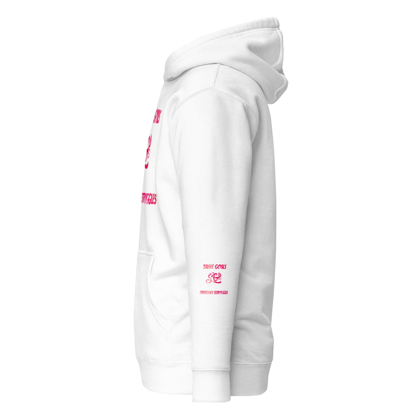 Same Goals Different Struggles Women’s Hoodie