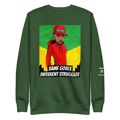 Same Goals Different Struggles Men’s Sweatshirt