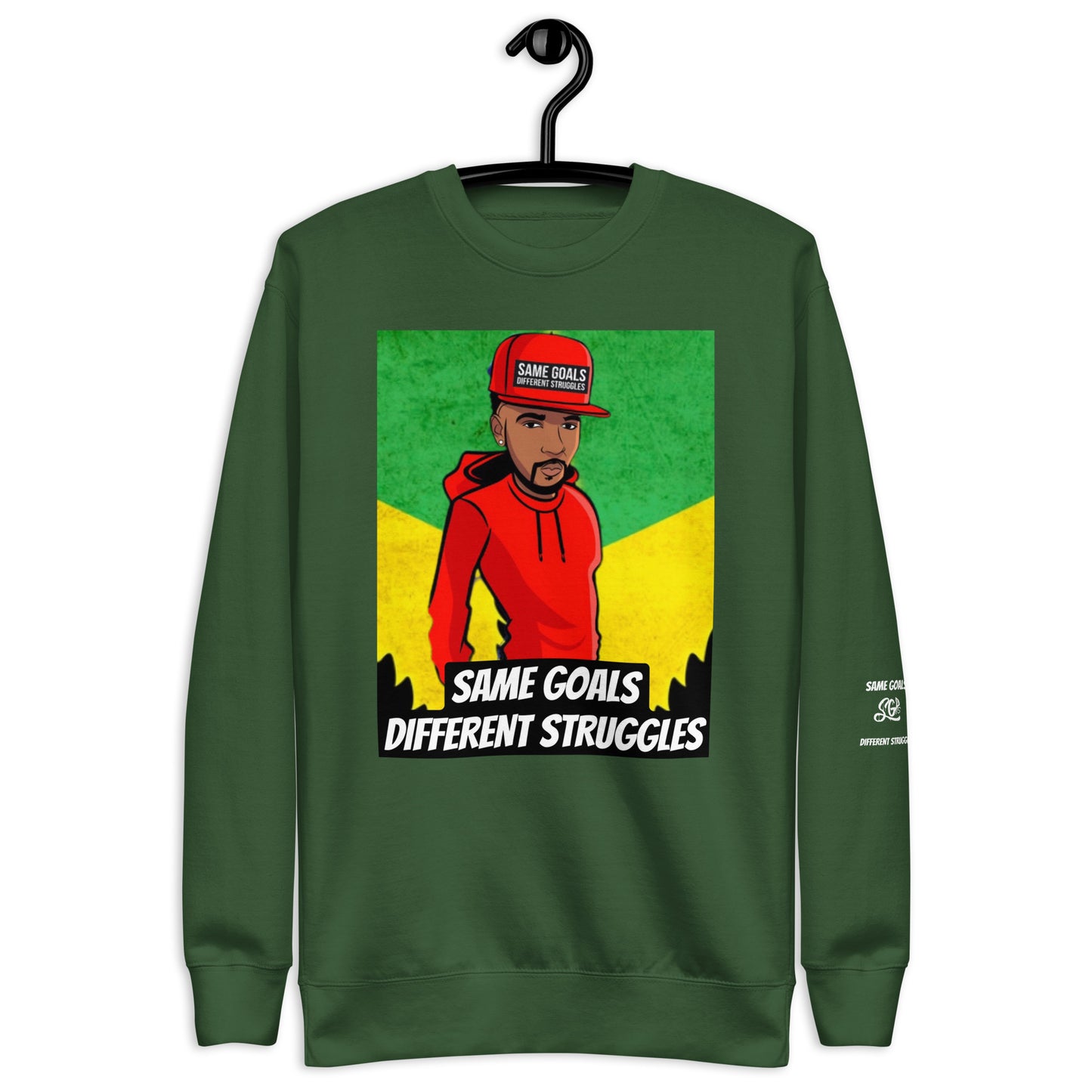 Same Goals Different Struggles Men’s Sweatshirt