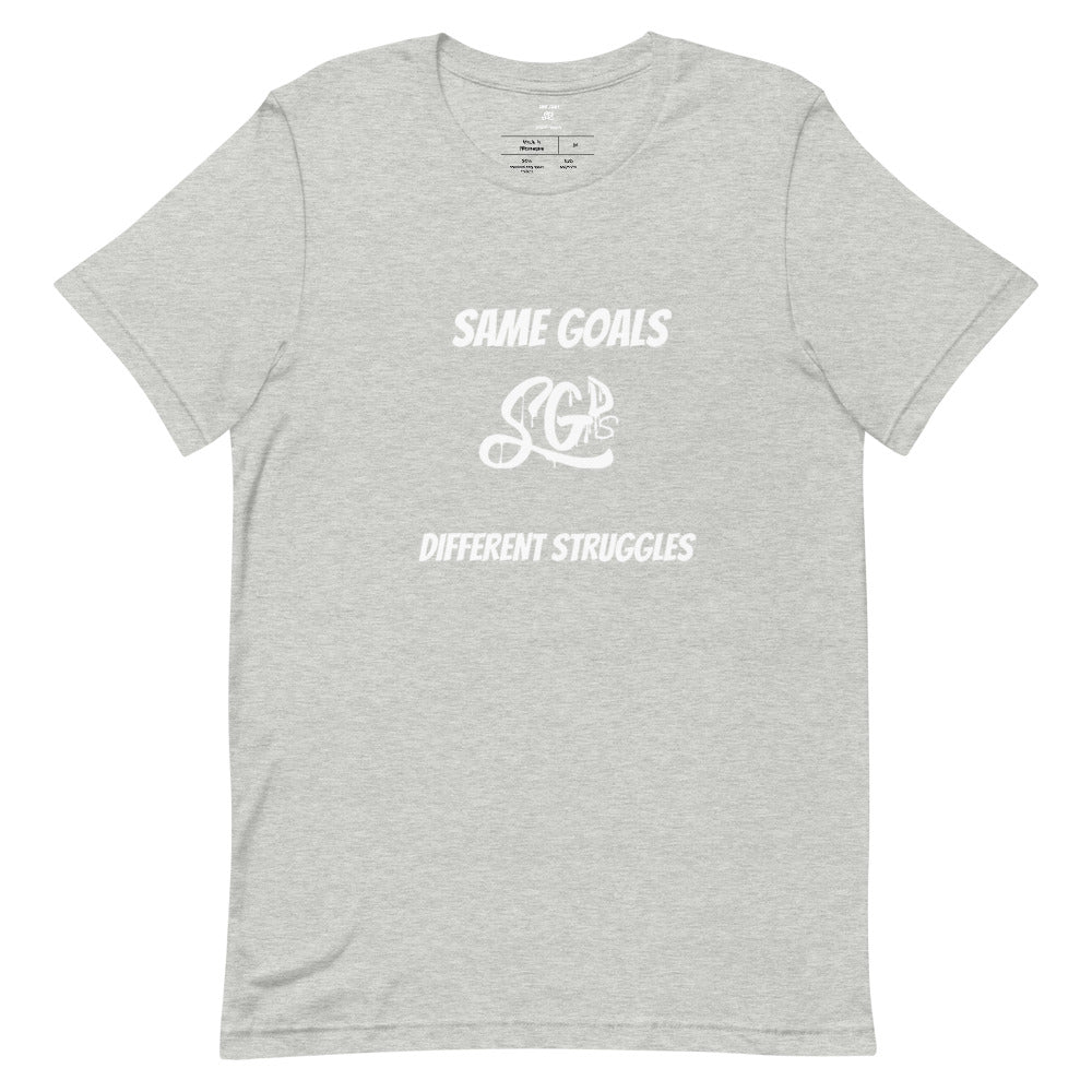 Same Goals Different Struggles Women’s T-Shirt