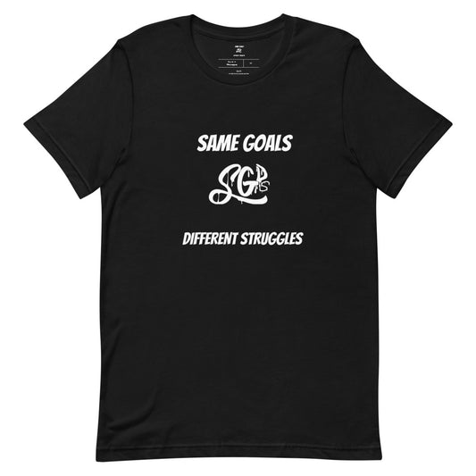 Same Goals Different Struggles Women’s T-Shirt