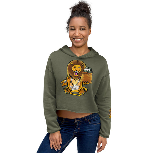 Same Goals Different Struggles Women’s Crop Hoodie