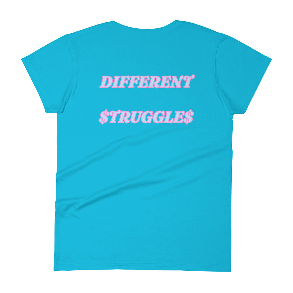 Same Goals Different Struggles Women’s  t-shirt